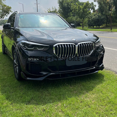 Séparateur de Pare-Chocs Avant BMW X5 G05 2018+ (Kit 4 Pièces) - vue arrière - Becquet Voiture