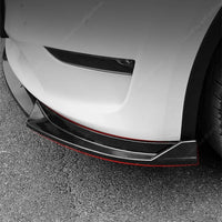 Séparateur Lame Avant Tesla Model Y 2018-2024 - vue de trois-quarts - Becquet Voiture