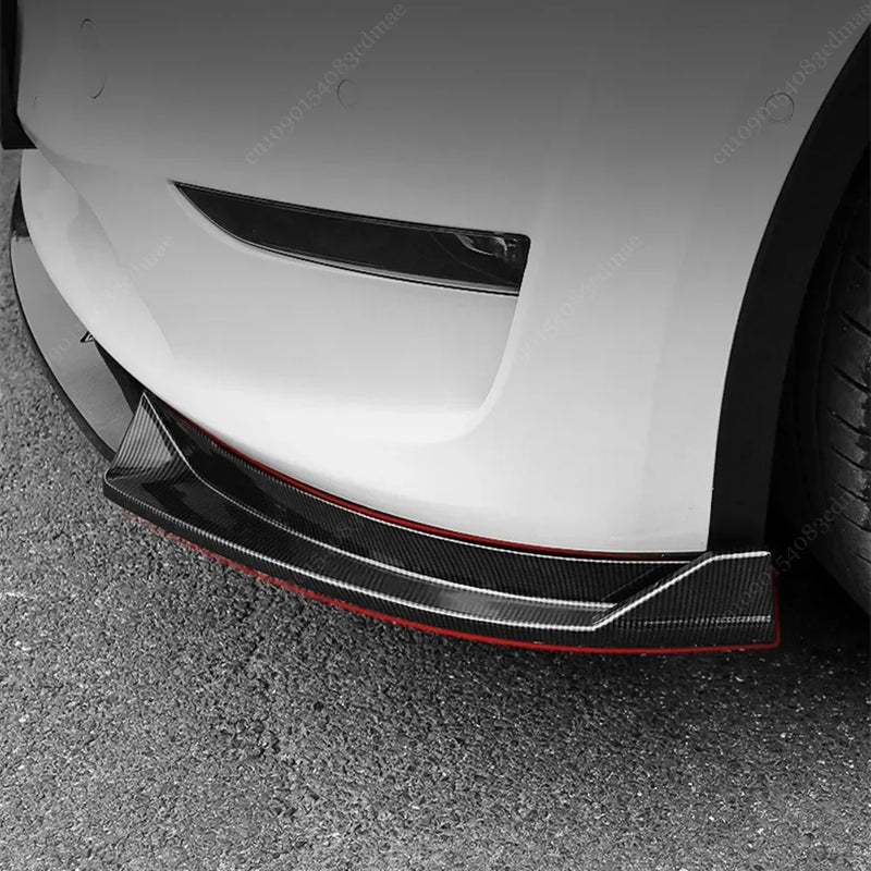 Séparateur Lame Avant Tesla Model Y 2018-2024 - vue de trois-quarts - Becquet Voiture