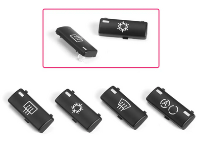 Set Boutons Commande Climatisation Chauffage BMW X5 E53 1999-2006 - installé sur véhicule - Becquet Voiture