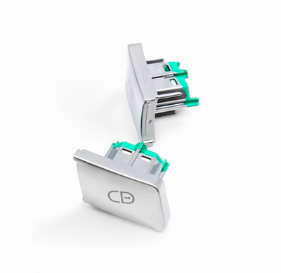 Set Boutons Verrouillage Centralisé Mercedes Classe G W463 Chrome - packshot studio - Becquet Voiture
