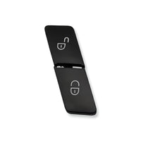 Set Boutons Verrouillage Centralisé Mercedes GLK X204 Chrome - vue de dessus - Becquet Voiture