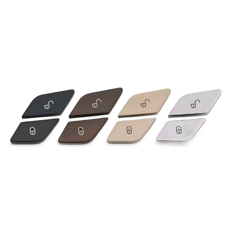 Lock Button Set Mercedes C-Class W205 2014-2021 - fitted on vehicle - Becquet Voiture