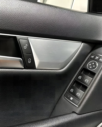 Set de Boutons Verrouillage/Déverrouillage Mercedes Classe E W212 - vue rapprochée - Becquet Voiture