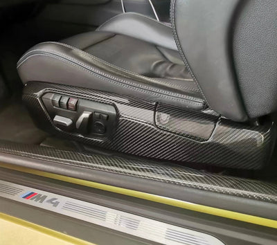 Seuil de Porte Fibre Carbone BMW F32 F82 F83 - installé sur véhicule - Becquet Voiture