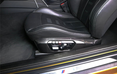 Seuil de Porte Fibre Carbone BMW F32 F82 F83 - vue de profil - Becquet Voiture