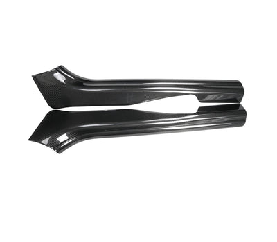 Seuil de Porte Fibre Carbone BMW G82 G22 - vue de face - Becquet Voiture