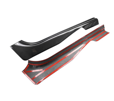 Seuil de Porte Fibre Carbone BMW G82 G22 - vue de profil - Becquet Voiture