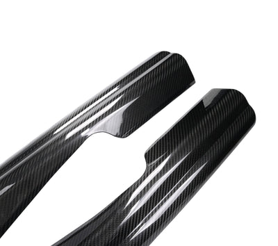 Seuil de Porte Fibre Carbone BMW G82 G22 - vue de trois-quarts - Becquet Voiture