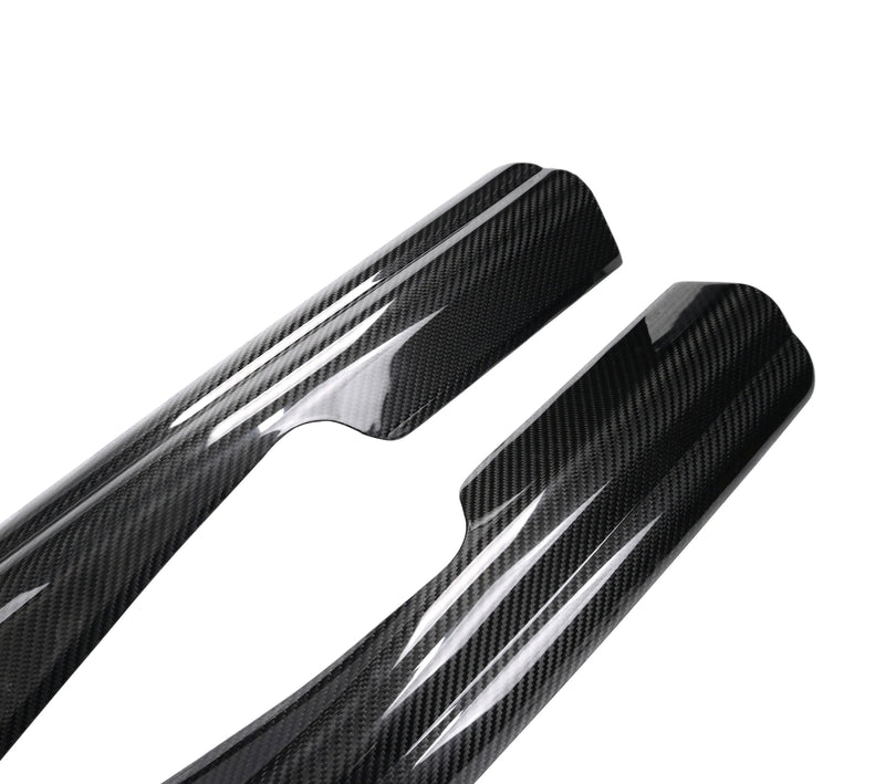 Seuil de Porte Fibre Carbone BMW G82 G22 - vue de trois-quarts - Becquet Voiture