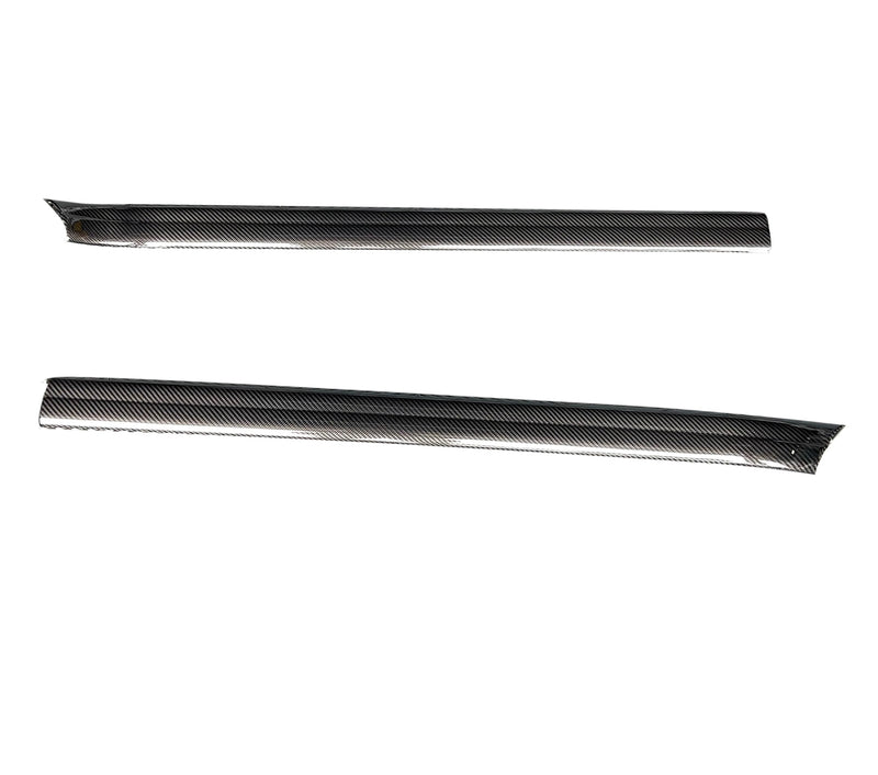 Seuil Porte Fibre Carbone BMW M2 F87 - vue de face - Becquet Voiture