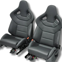 Pair of Leather Bucket Seats Audi S RS - fitting detail 3 - Becquet Voiture
