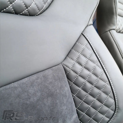 Sieges Baquets Cuir Audi S RS Paire - installé sur véhicule 3 - Becquet Voiture