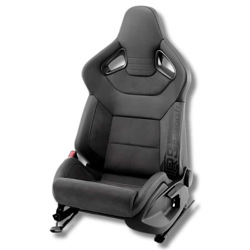 Pair of Leather Bucket Seats Audi S RS - fitted on vehicle - Becquet Voiture