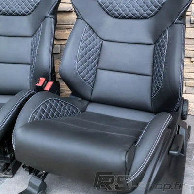 Sieges Baquets Cuir Audi S RS Paire - vue de trois-quarts 2 - Becquet Voiture