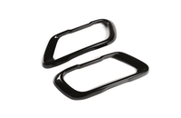 Sorties Échappement BMW M Look Noir Chrome X5 G05 X6 - vue de profil 2 - Becquet Voiture