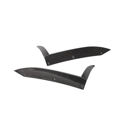 Splitter Avant Carbone Porsche 911 Carrera 4 2017 - vue arrière 2 - Becquet Voiture