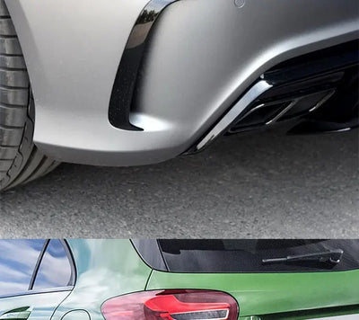 Splitter Avant Mercedes Classe A W176 A45 2013-2018 - vue de dessus - Becquet Voiture