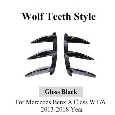 Splitter Avant Mercedes Classe A W176 A45 2013-2018 - vue de profil 3 - Becquet Voiture