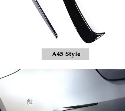 Splitter Avant Mercedes Classe A W176 A45 2013-2018 - vue rapprochée - Becquet Voiture