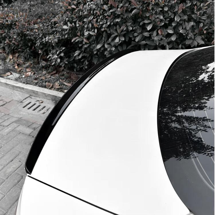 Black Audi A5 S5 RS5 B8 Spoiler Wing - studio packshot - Becquet Voiture
