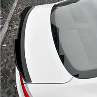 Black Audi A5 S5 RS5 B8 Spoiler Wing - rear view - Becquet Voiture