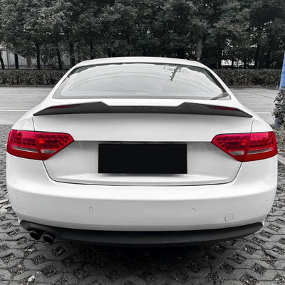Spoiler Aileron Audi A5 S5 RS5 B8 Noir - vue de profil - Becquet Voiture