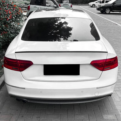 Spoiler Aileron Audi A5 S5 RS5 B8 Noir - vue de trois-quarts - Becquet Voiture