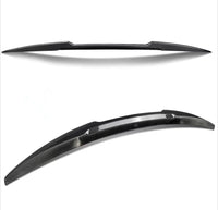 Heckspoiler M4 Competition BMW 4er G22 G23 aus glänzend schwarzem Carbon - Dreiviertelansicht 2 - Becquet Voiture