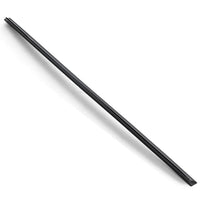 Rear Spoiler BMW 3 Series E46 Black - front view - Becquet Voiture