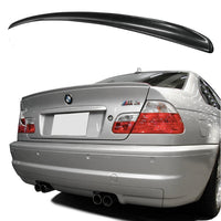 Rear Spoiler BMW 3 Series E46 Black - side view - Becquet Voiture
