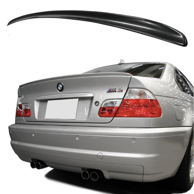 Spoiler Arrière BMW Série 3 E46 Noir - vue de profil - Becquet Voiture