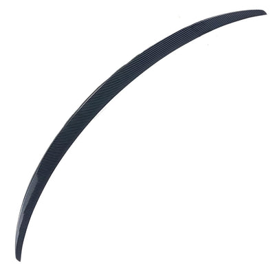 Spoiler Arrière Tesla Model 3 / Y Noir Mat Carbone - installé sur véhicule - Becquet Voiture