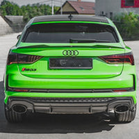 Heckspoiler Audi Q3 / RSQ3 FY Schwarz - Dreiviertelansicht - Becquet Voiture