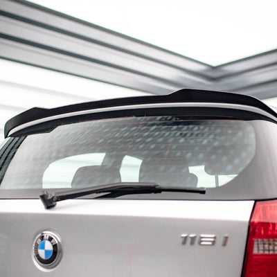 Spoiler Coffre BMW Série 1 Style Maxton Noir - packshot studio - Becquet Voiture