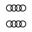 Sticker Audi Anneaux Logo Autocollant 10cm
