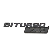 Sticker Badge Turbo 4Matic AMG Mercedes - vue de dessus - Becquet Voiture