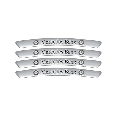 Sticker Bord Jante Roue Mercedes AMG - installé sur véhicule - Becquet Voiture