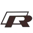 Sticker Logo VW R Golf 6x3cm Lot 4