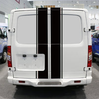 Ford Tourneo Side Door Sticker - three-quarter view - Becquet Voiture