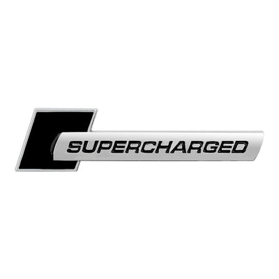 Sticker Supercharged Audi 3.0 V6T - vue arrière - Becquet Voiture