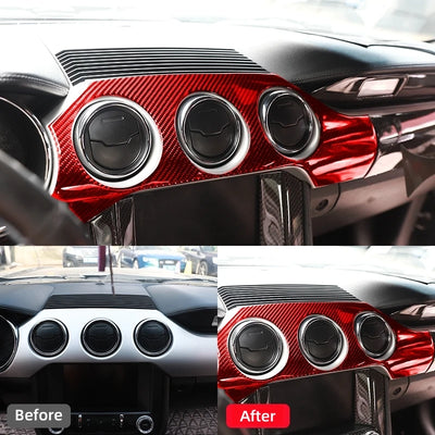 Sticker Tableau de Bord Ford Mustang GT 2015-2021 - packshot studio - Becquet Voiture