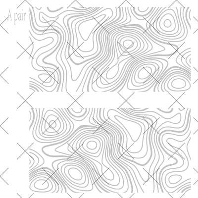 Sticker Voiture Carte Topographique Universel - packshot studio 2 - Becquet Voiture