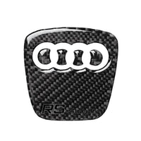 Sticker Volant Carbone 3D Audi B7 - vue de face - Becquet Voiture
