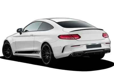 Stickers Autocollants Edition One AMG Mercedes Classe C W205 S205 C205 - vue arrière - Becquet Voiture