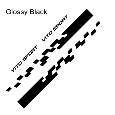 Stickers Mercedes Vito W447 W639 4 Pièces - détail du montage - Becquet Voiture