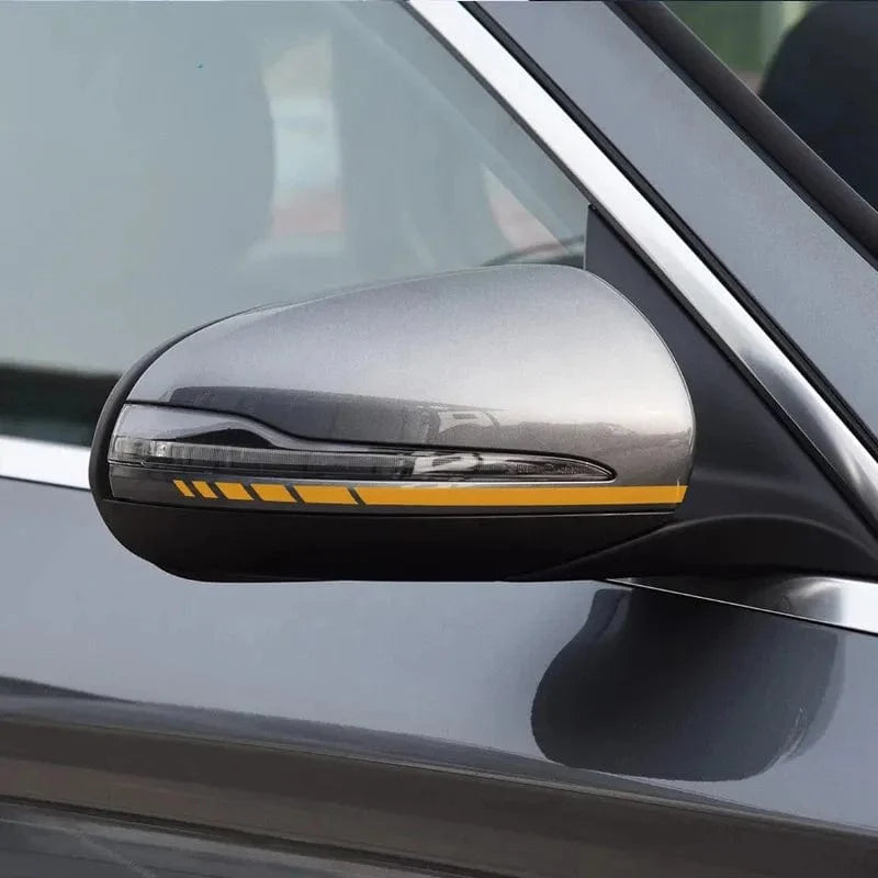 Stickers rétroviseurs Mercedes AMG Edition 1 - installé sur véhicule - Becquet Voiture