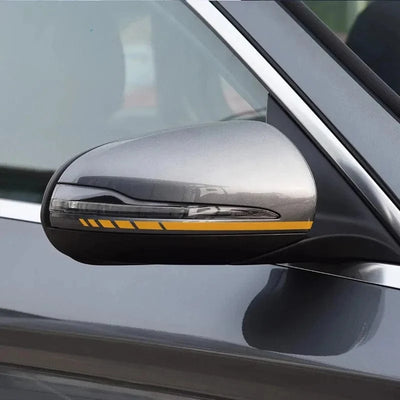 Stickers Rétroviseurs Mercedes AMG Edition 1 One Classe A B C E GLA - installé sur véhicule - Becquet Voiture