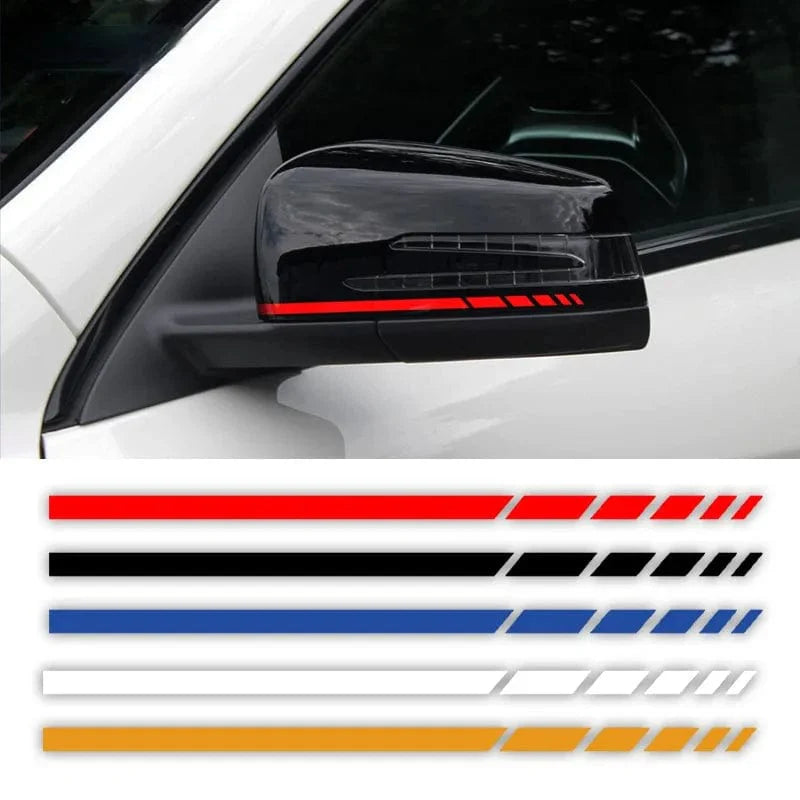 Stickers Rétroviseurs Mercedes AMG Edition 1 One Classe A B C E GLA - vue de face - Becquet Voiture
