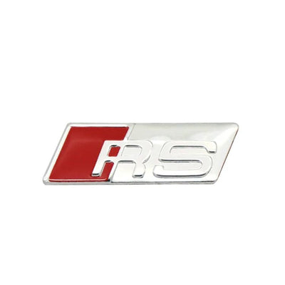 Stickers S-Line RS Volant Audi 2.5cm - installé sur véhicule - Becquet Voiture